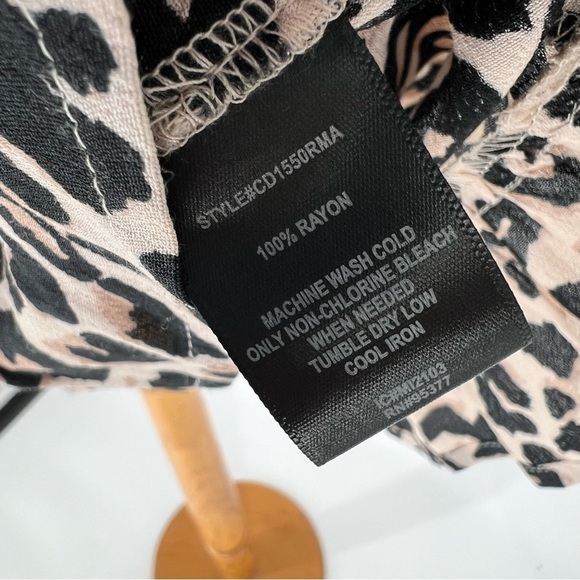 NWT Sanctuary Fresh Breeze Leopard Print Dress In‎ Classy Cat - Picture 9 of 16